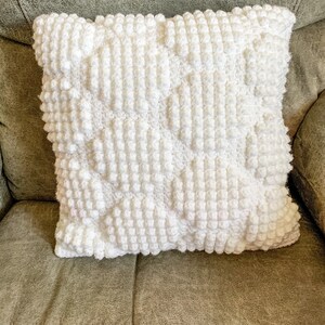 Octagon Crochet Pillow Pattern, Easy Pillow Crochet Pattern, Unique Crochet Pillow