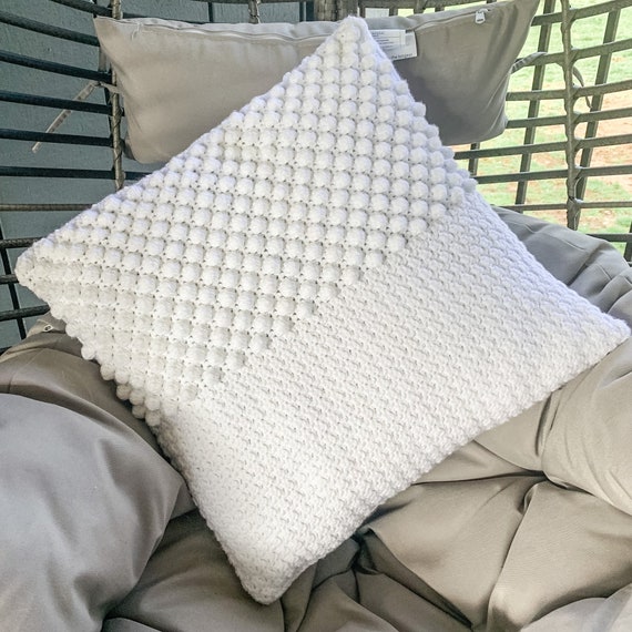 Nouveau Crochet Pillow Case