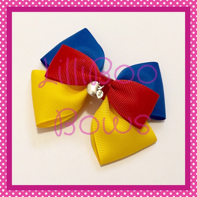 Snow White Bow Bobble