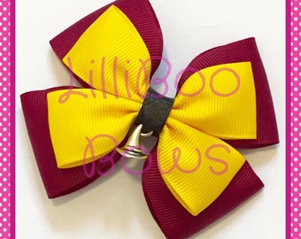 Harry Potter Gryffindor Inspired Hair Bow / Bag Charm