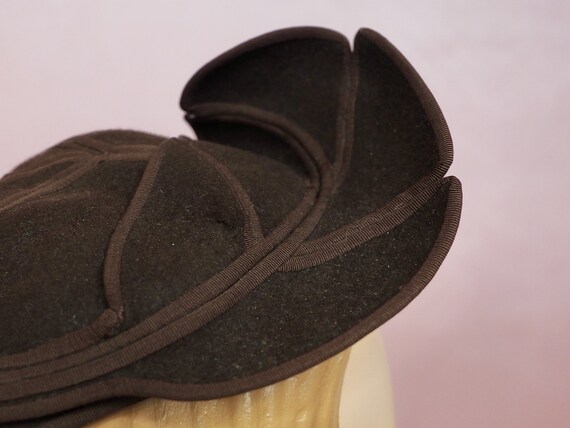 1950s I Magnin Leaf Hat