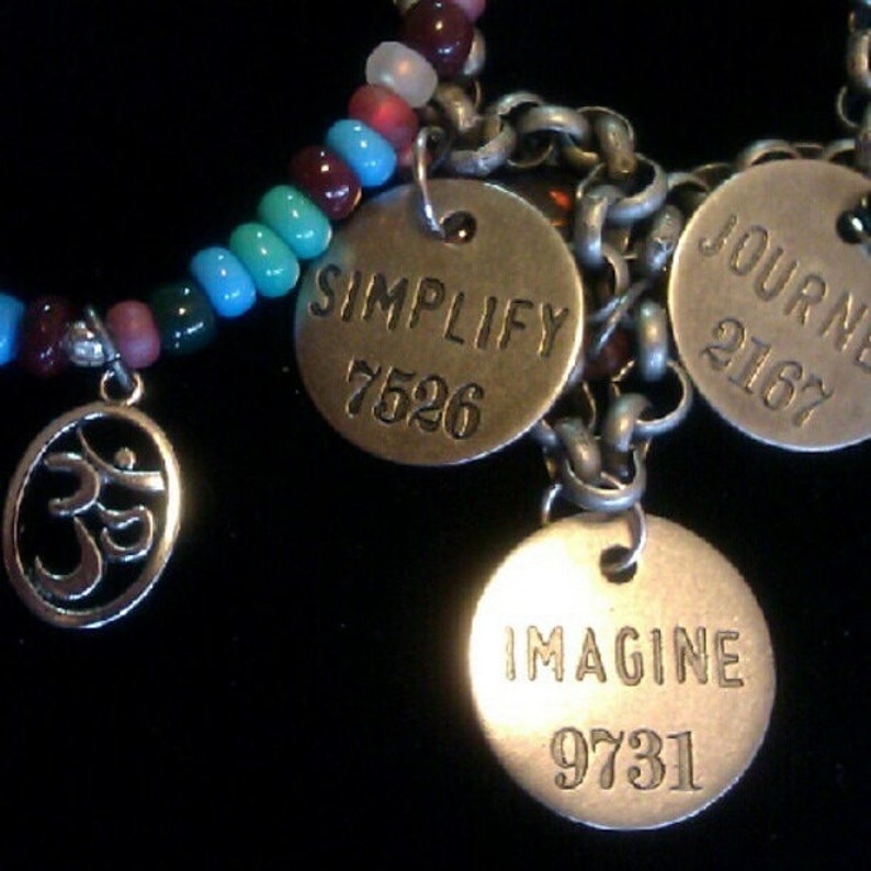 Charm bracelets with meaning. Etsy