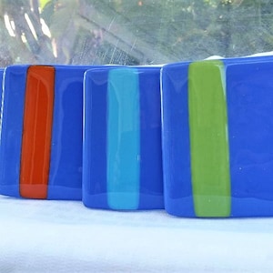 Handmade Fused Glass Coasters