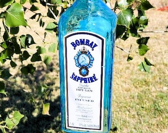 Bombay Sapphire Bottle Wind Chime