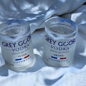 Grey Goose Vodka Glass Tumblers
