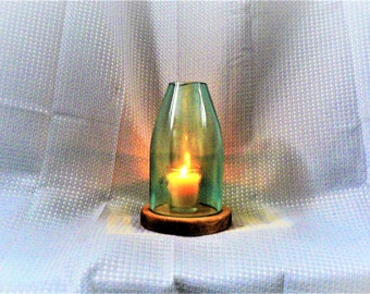 Recycled Bottle Votive Candle Light