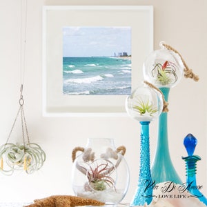 Florida Dania Beach Pier Photo Print 12&quot; x 12&quot;