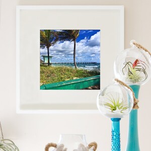 Florida Dania Beach  12&quot; x 12&quot; Photo Print