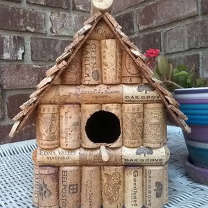 Wine Cork Birdhouse