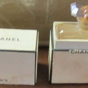 chanel no 5 perfume box empty