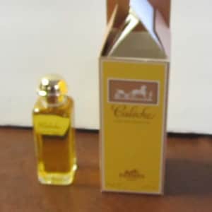 Hermes Eau de Toilette  Caleche  25ML  .8 Fl OZ l Splash Vintage W /  Box Sealed W / Box Paris France