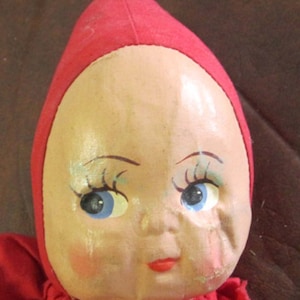 Vtg Hand Puppet 1950 Mountainside Hosp Womens Aux