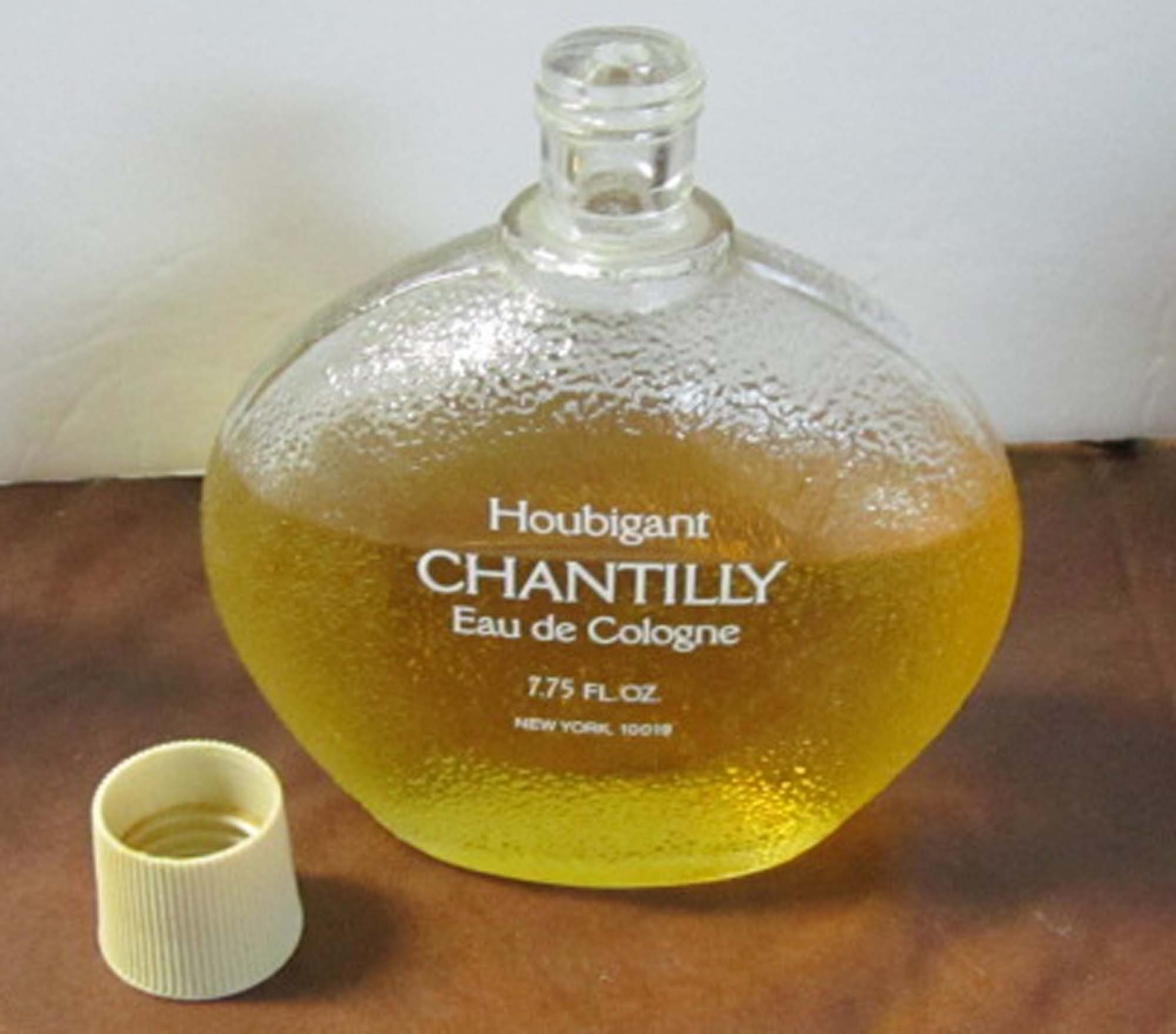 Houbigant Chantilly Splash Eau de Cologne Fl Oz 3/4 Full 1970s
