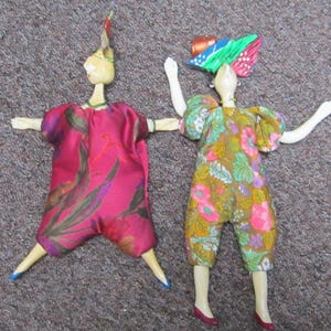 Cerri Art French Poupee Millet 2 Dolls  AS IS  W/ Tags