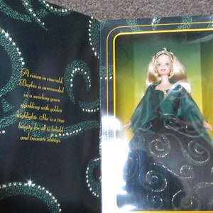 Mattel Barbie Emerald Enchantment Barbie Doll Ltd Edition 1996