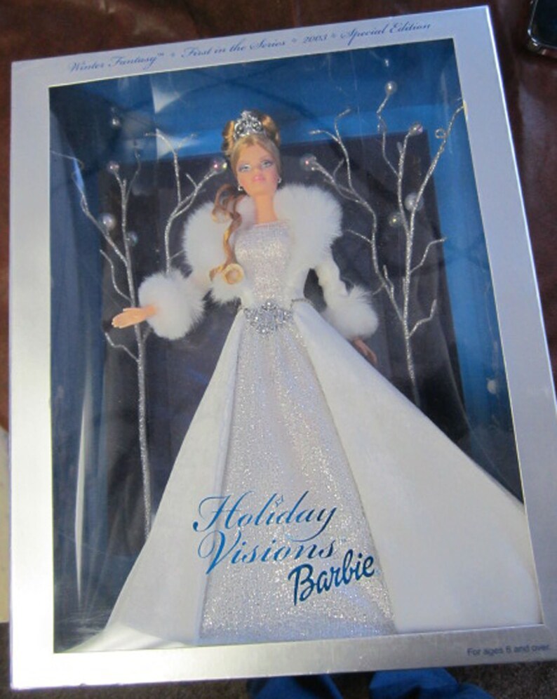 Mattel Holiday Visions Barbie Winter Fantasy 1st in Series 2003 NRFB - Etsy
