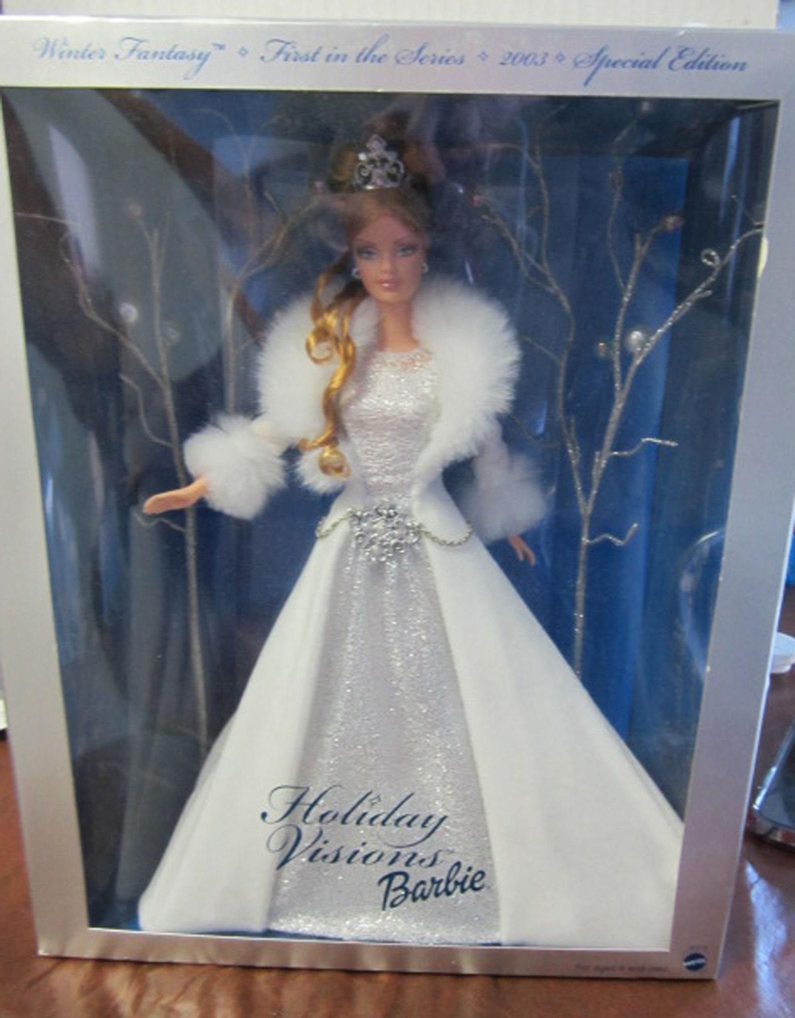 Mattel Holiday Visions Barbie Winter Fantasy 1st in Series | Etsy