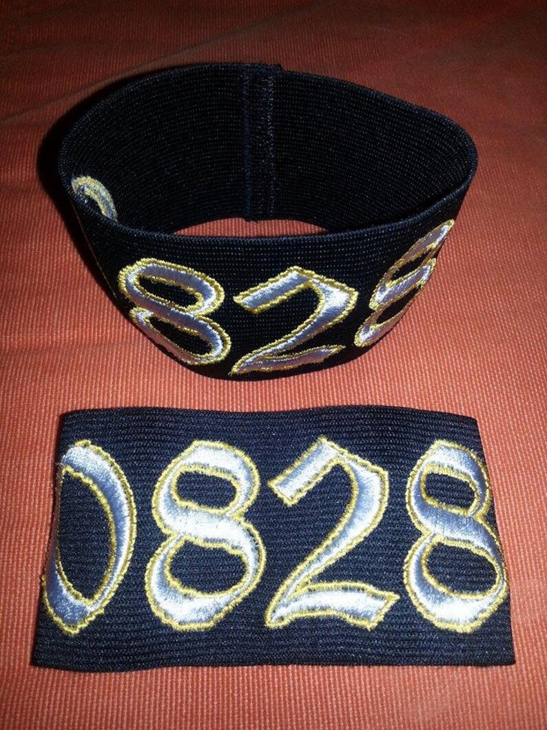 Roller Derby Custom Embroidered Arm Bands / Armbands Free Etsy