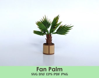 Cherry Blossom Tree Papercraft Template | Mini DIY Flower Tree for ...