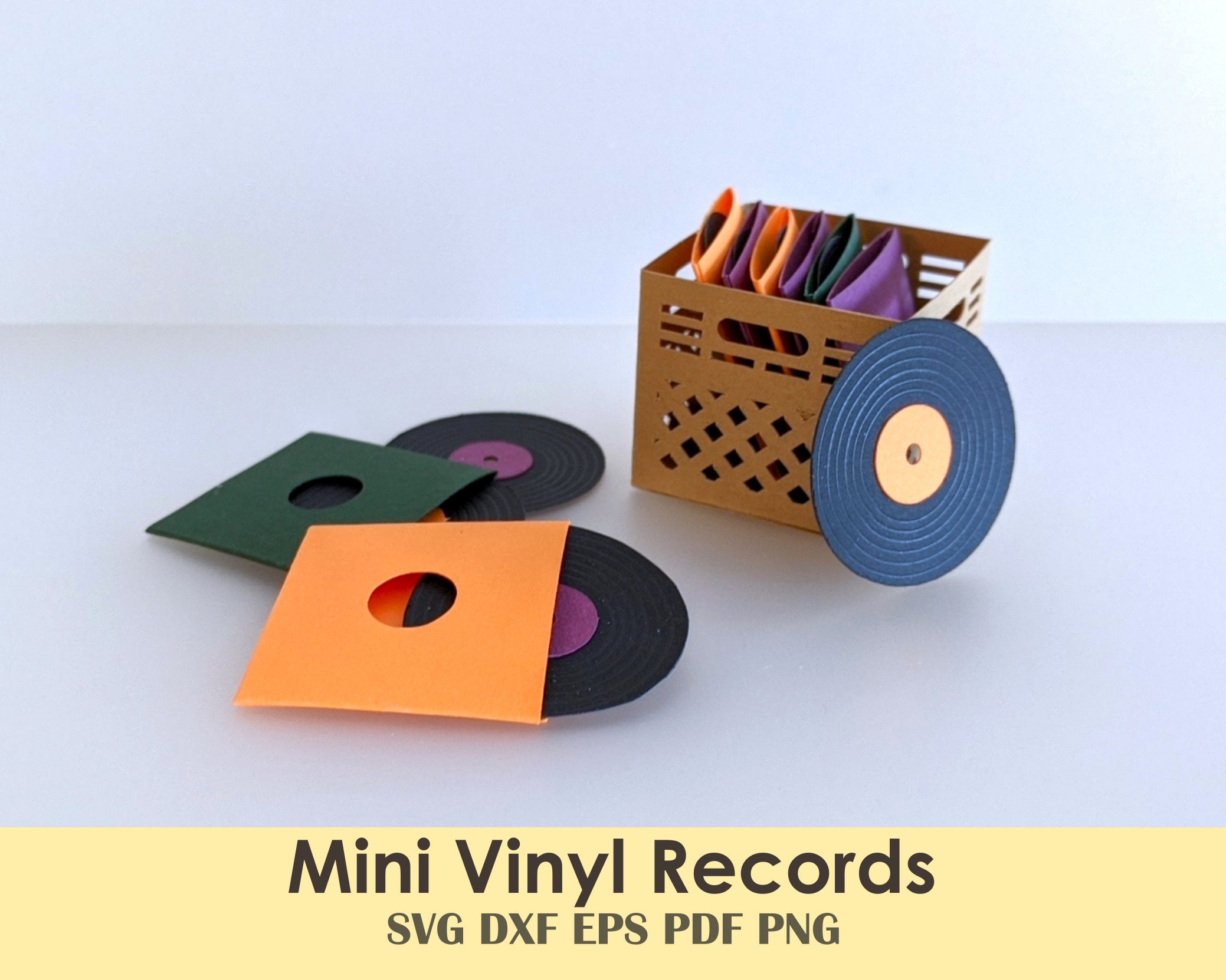 Vinyl Sleeves for 3 inch Mini CD/DVD