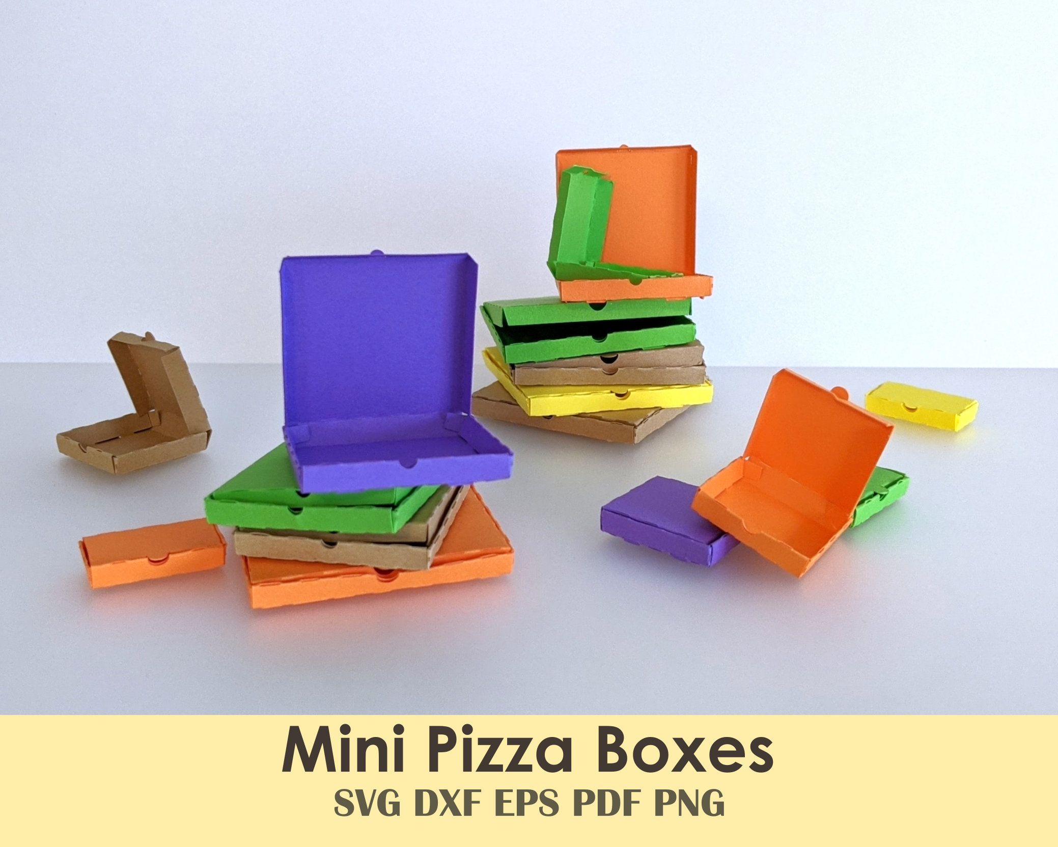 CRIVERY Pizza Box - Reusable Pizza Storage Containers with 5