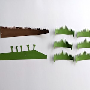 Palm Tree Template | Mini Cricut Papercraft Activity for Crafts ...