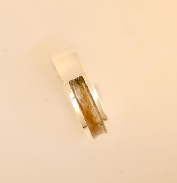 Custom Pet Fur Ring,sterling Silver Pet Fur Ring,gold Pet Fur Ring