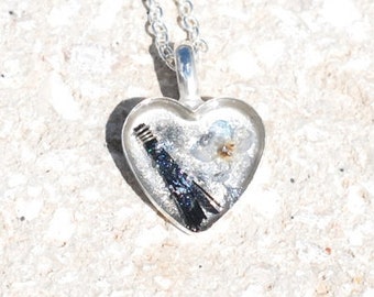 Horsehair pendant,pet fur pendant,sterling silver horsehair pendant,dog fur pendant,memorial pendant,cremation ashes pendant,ashes jewellery
