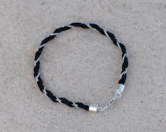 Pulsera de crin personalizada, pulsera de crin de plata, pulsera de crin de oro, pulsera de crin, joyería de crin, joyería equina, caballo