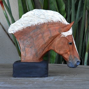 Horse pottery, horse ceramics,horse statue,horse sculpture, painted in your OWN horses colours
