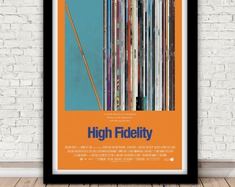 The High Fidelity soundtrack - Giclée print, 2000