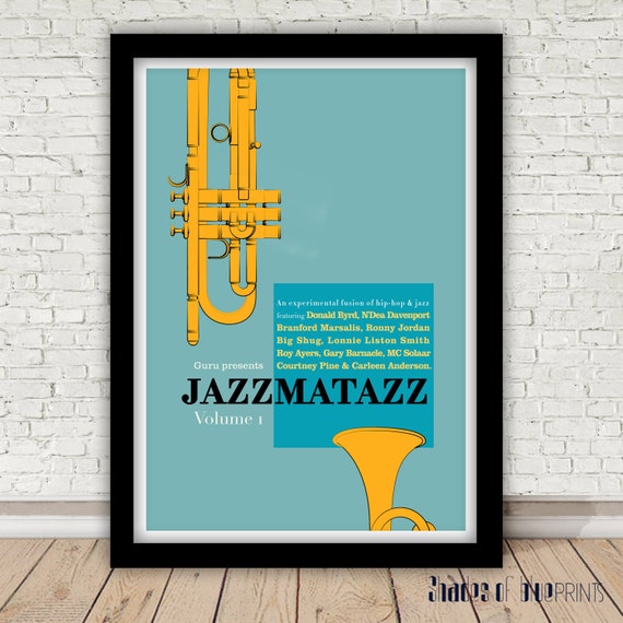 Guru presents Jazzmatazz Volume 1 1993 Etsy