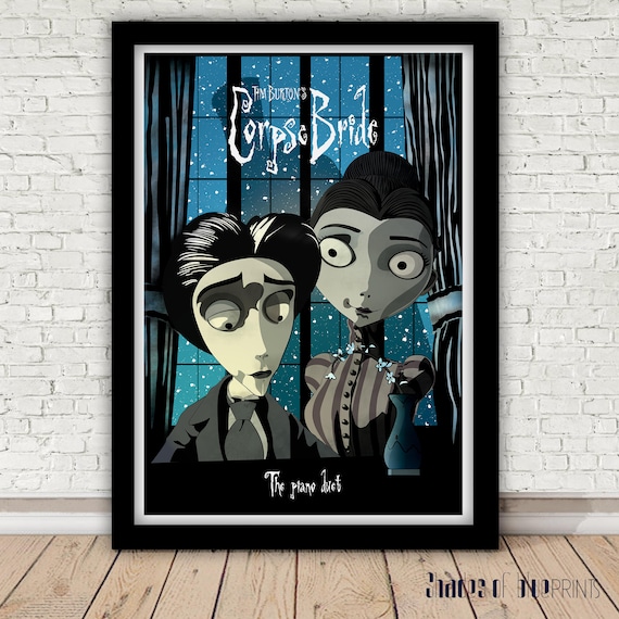 PRINT IMAGE PHOTO FAMOUS TIM BURTON 24X36 THE CORPSE BRIDE MOVIE POSTER PW0