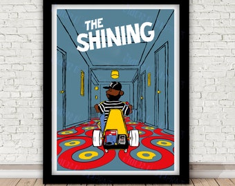 J Dilla - The Shining LP - Giclée print, 2006