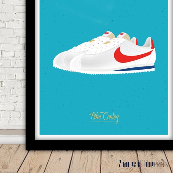 Affiche du film Forrest Gump Nike Cortez Robert Zemeckis | Etsy Italia