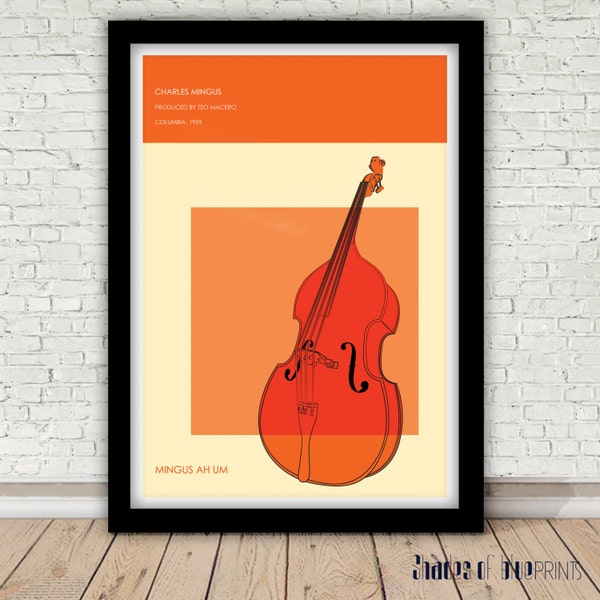 Charles Mingus - Mingus Ah Um - Columbia, 1959 Giclée poster