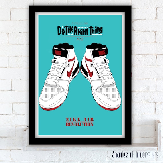 du film Do Right Thing Nike Air - Etsy España