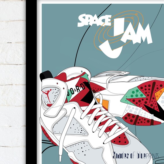 space jam hare jordans