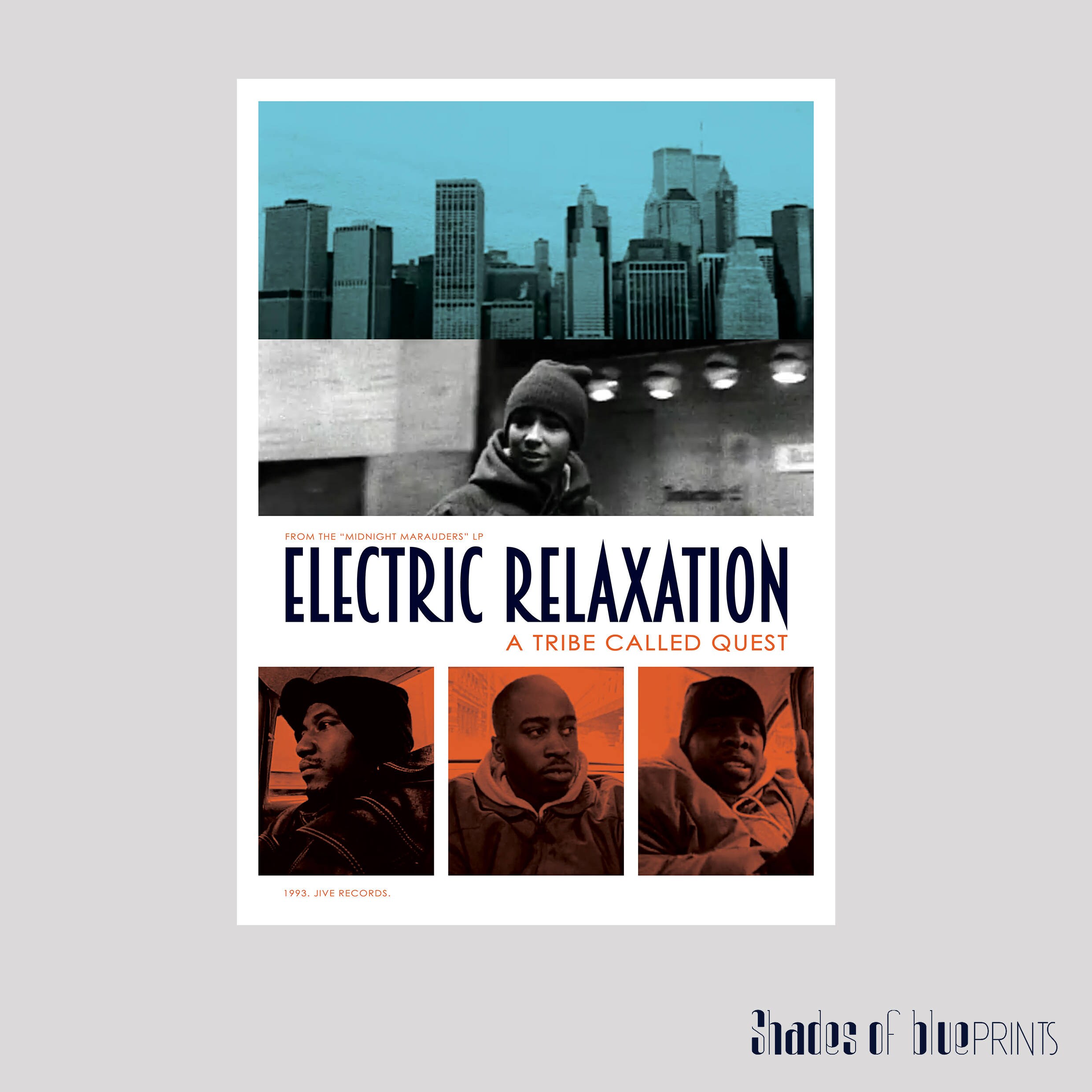 A Tribe Called Quest Electric Relaxation Giclée Print Etsy Canada