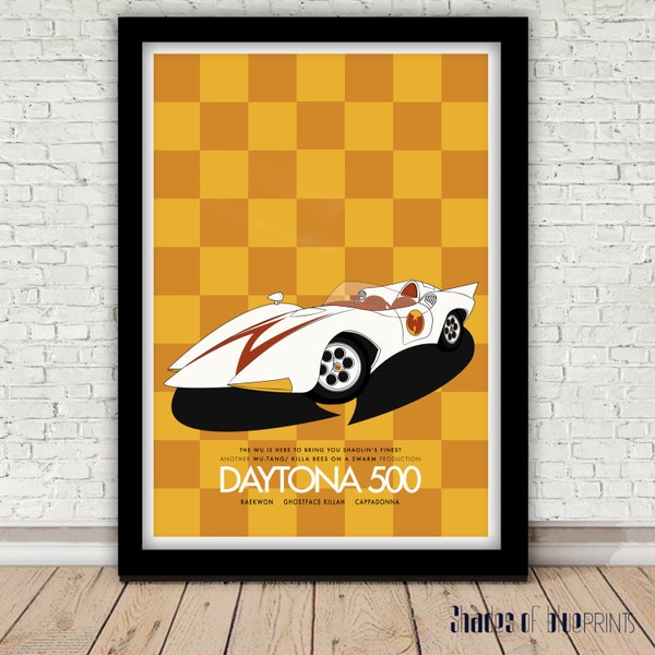 Ghostface Killah of Wu-Tang Clan " Daytona 500" Giclée poster - 1996