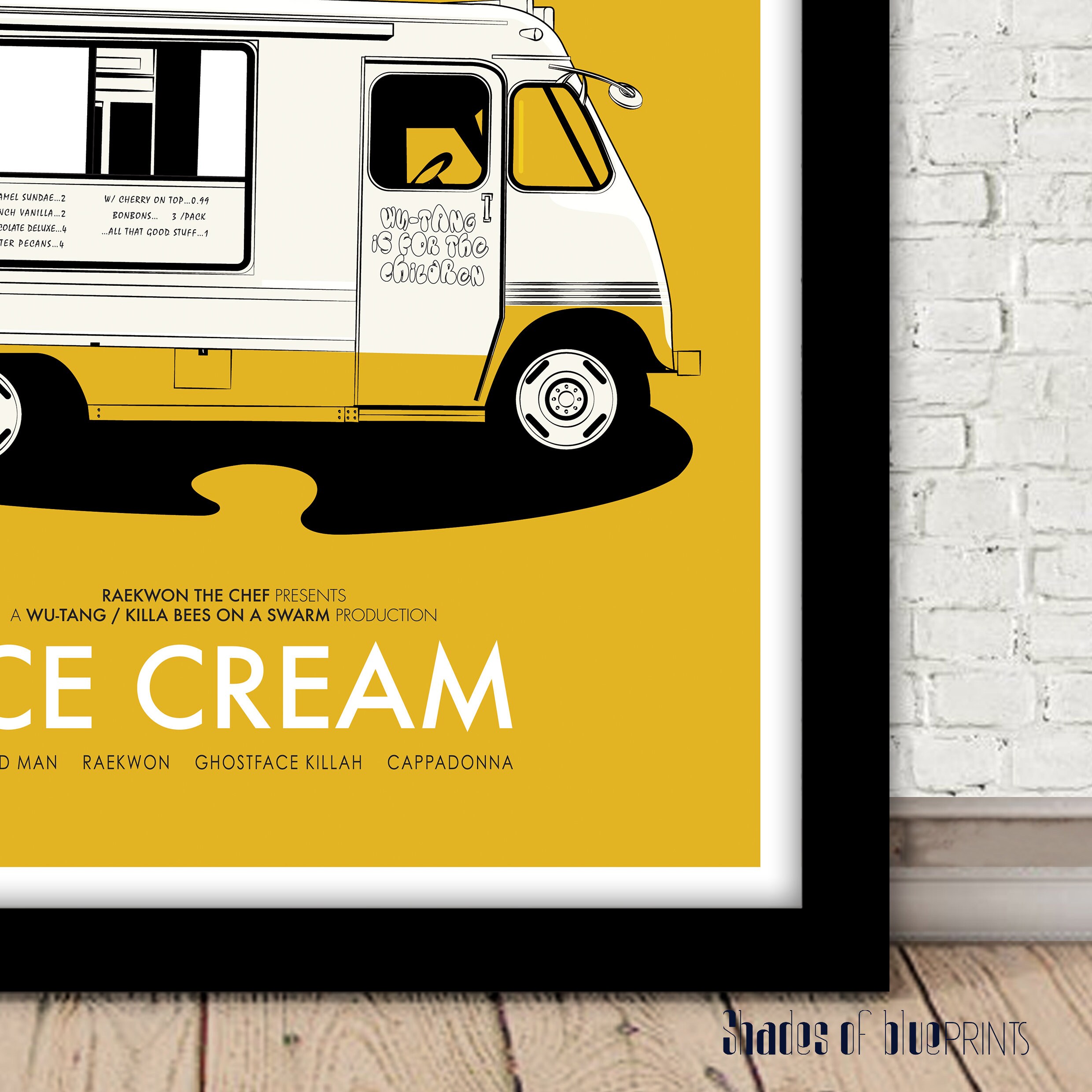 Raekwon of WuTang Clan Ice Cream print 1995 Etsy France