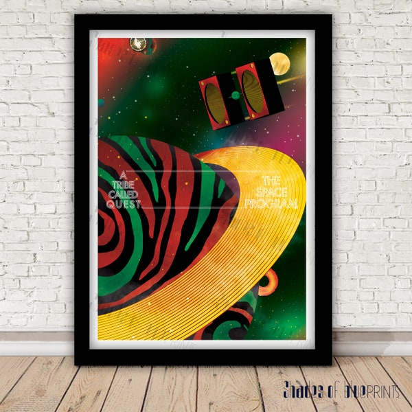 A Tribe Called Quest - The Space Program - print, 2016