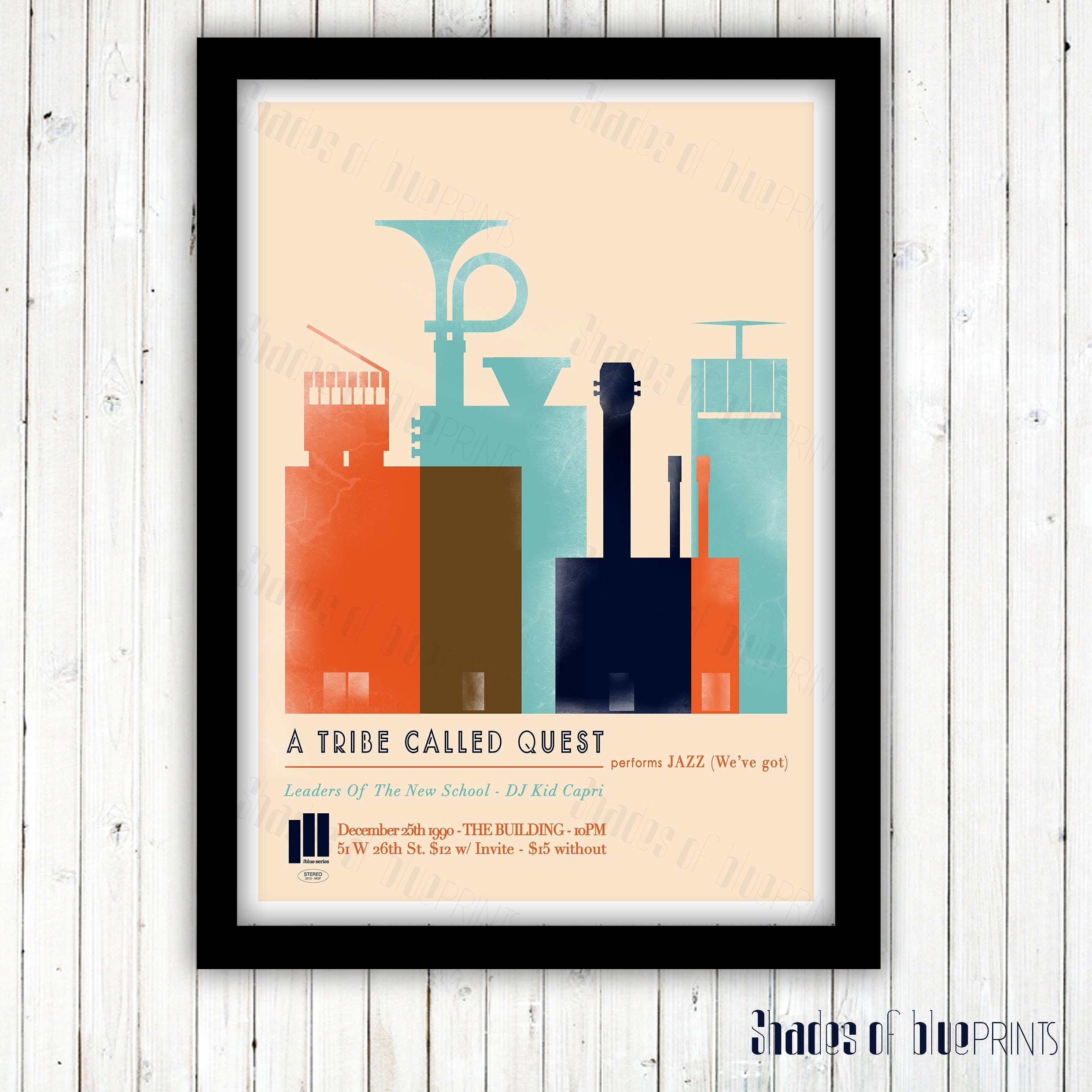 A TRIBE CALLED QUEST Jazz We've Got Poster Giclée Etsy UK