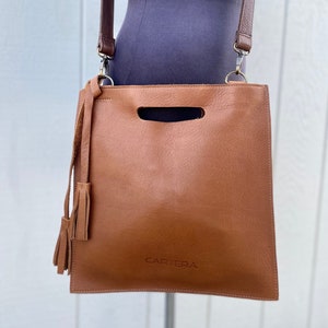 Crossbody, Clutch, TAN Leather crossbody, handbag, leather bag, crossbody leather bag, leather woman bag, leather handbag,