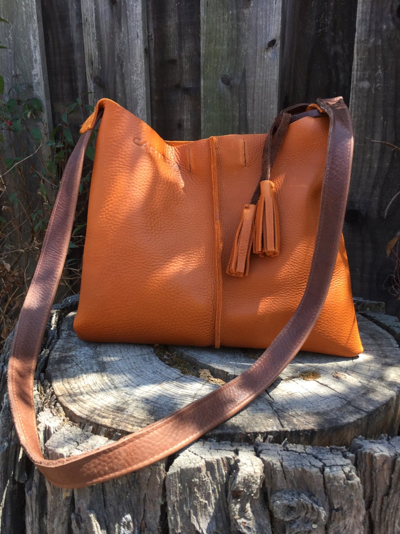 SOFT Leather Crossbody Leather Bag Crossbody Leather Bag Etsy