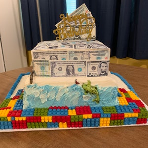 Edible money sheets