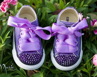 bling baby converse