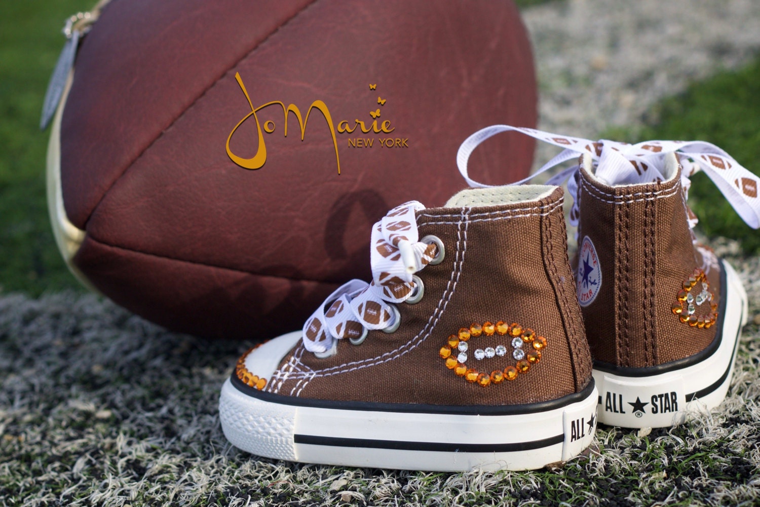 Brown leather toddler converse 2025