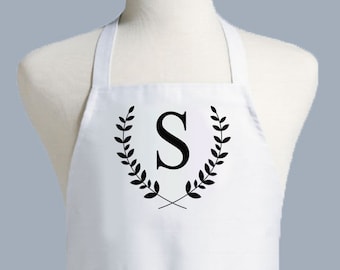 Monogram Apron, Womens Apron, Mens Apron, Apron Men, Chef Apron, Apron woman, kitchen apron, monogrammed apron, apron