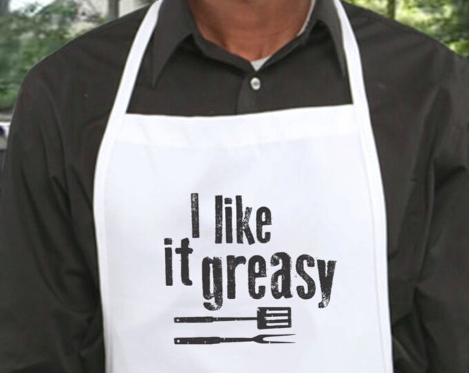 Funny apron, boyfriend gift, dad gift,  tailgating, football party, football gift, gift for guy,